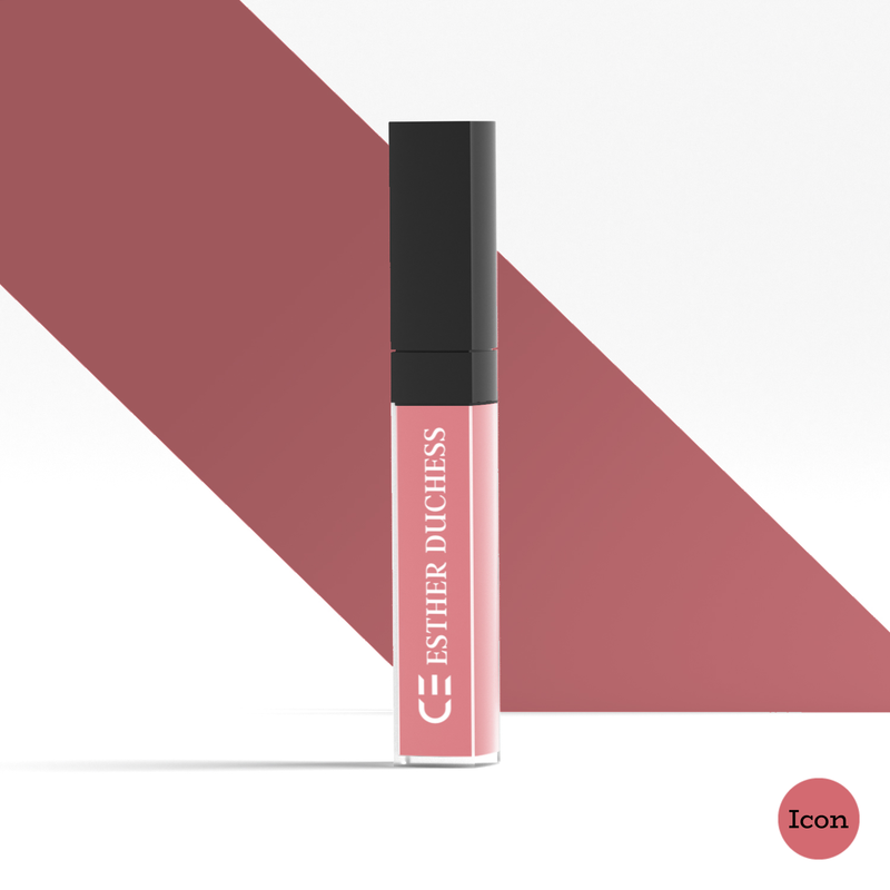 Liquid Lipstick Pink Mat Vegan - Esther Duchess