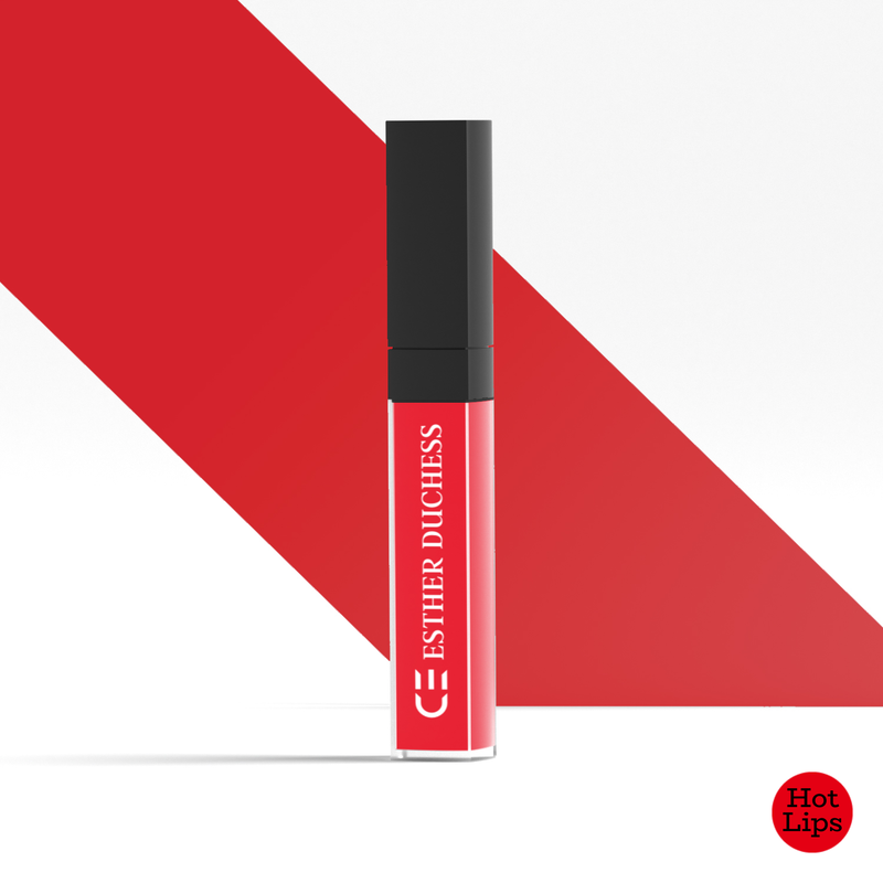 Liquid Lipstick Red Mat Vegan - Esther Duchess